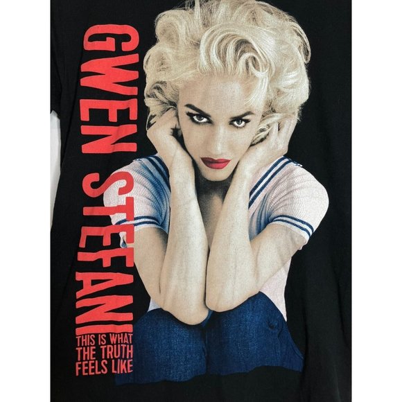 Gwen Stefani This Is What The Truth Feels Like 2016 Tour Adult Small T-Shirt - Picture 2 of 5
